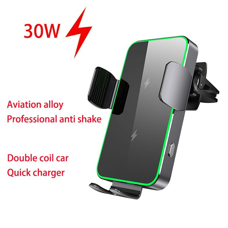 Wireless Car Charger Mount Fast Charging - شاحن لاسلكي Qi2 مع حامل هاتف