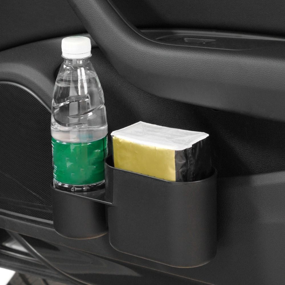 Waterproof Car Trash Can With Lid - صندوق تخزين متعدد الوظائف للسيارة مع
