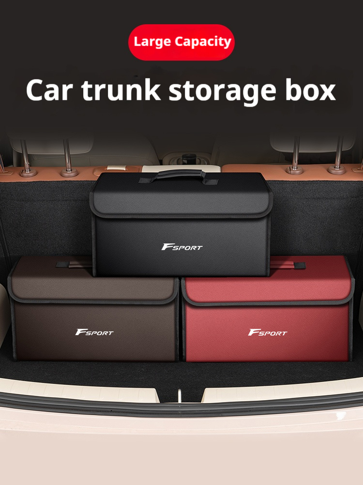 لكزس F الرياضة ES RX LS500h GS - مراجعة Car Trunk Organizer Foldable Storage Box وسعره