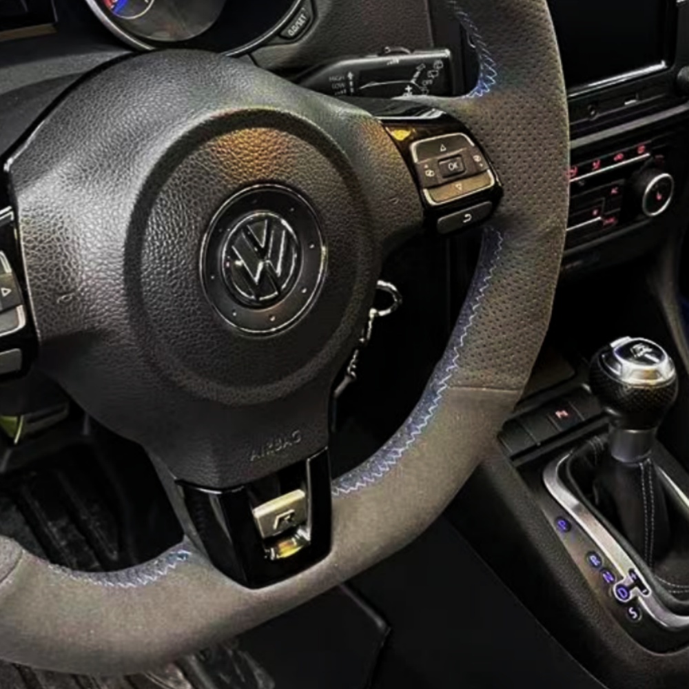 غطاء عجلة قيادة السيارة المخصص - مراجعة Car Steering Wheel Cover Anti Slip Breathable وسعره