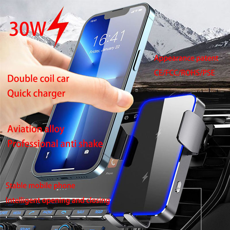 شاحن لاسلكي Qi2 مع حامل هاتف ل - مراجعة Wireless Car Charger Mount Fast Charging وسعره