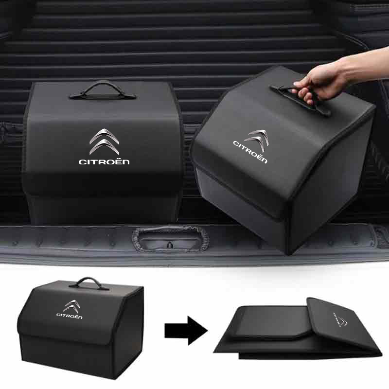 صندوق تخزين لصندوق السيارة قاب - مراجعة Car Trunk Organizer Foldable Storage Box وسعره