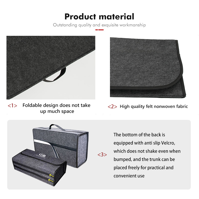 منظم صندوق السيارة القابل للطي - مراجعة Car Trunk Organizer Foldable Storage Box وسعره