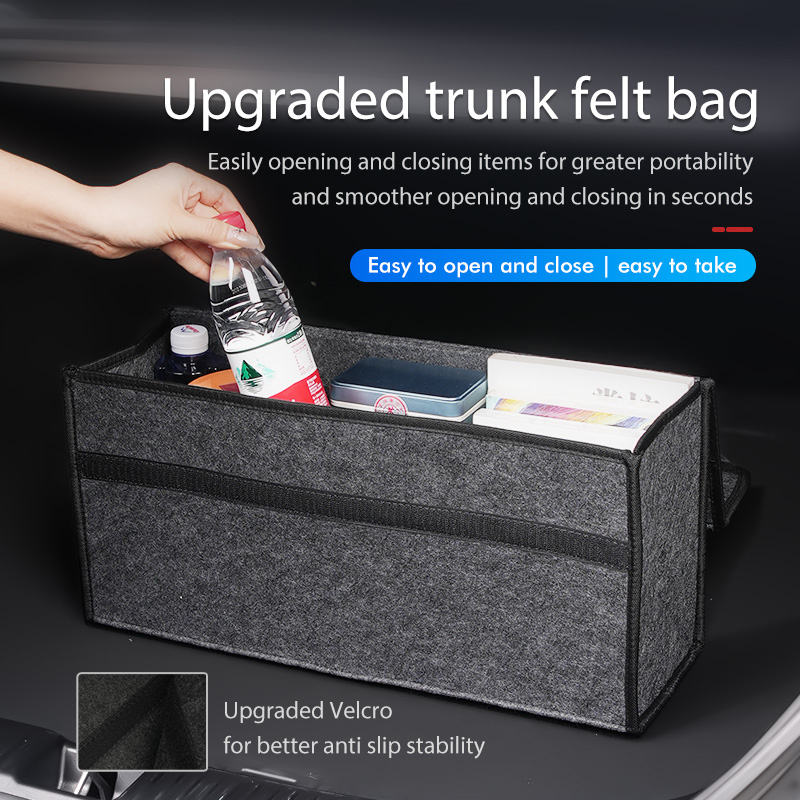 منظم صندوق السيارة القابل للطي - مراجعة Car Trunk Organizer Foldable Storage Box وسعره