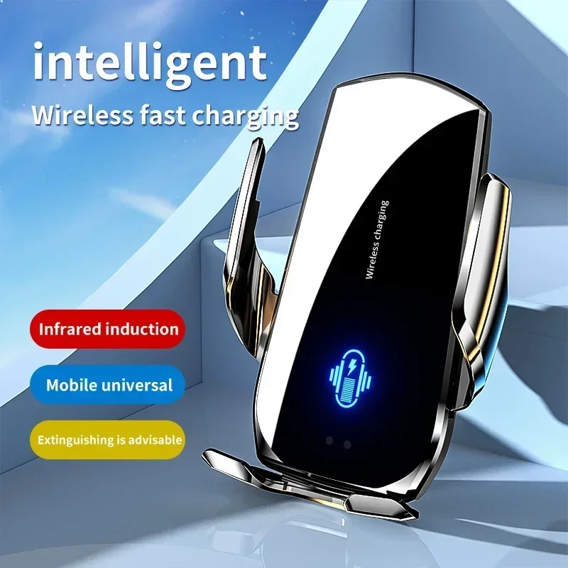 شاحن لاسلكي لفتحة تهوية السيار - مراجعة Wireless Car Charger Mount Fast Charging وسعره
