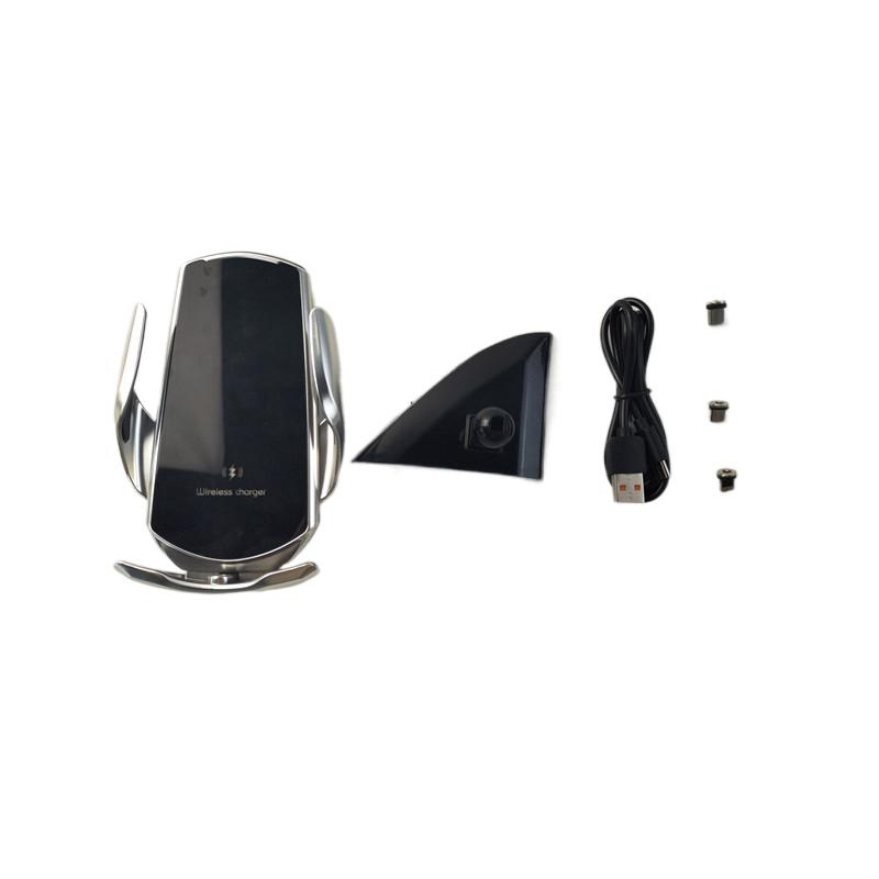 15 واط شحن سريع شاحن لاسلكي سن - مراجعة Wireless Car Charger Mount Fast Charging وسعره