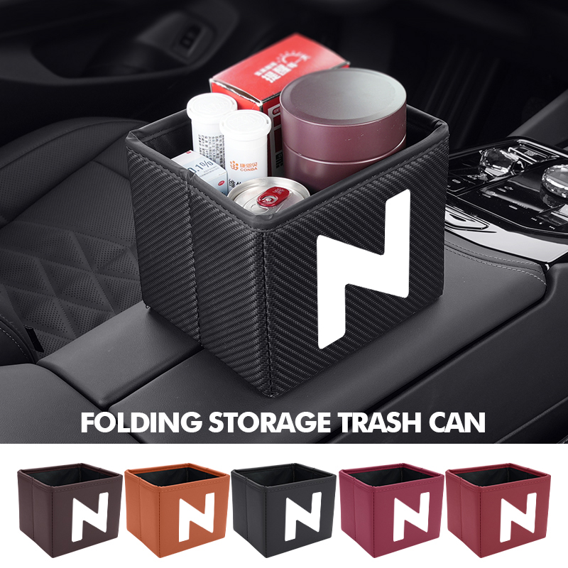 سلة مهملات للسيارة قابلة للطي، - مراجعة Waterproof Car Trash Can With Lid وسعره