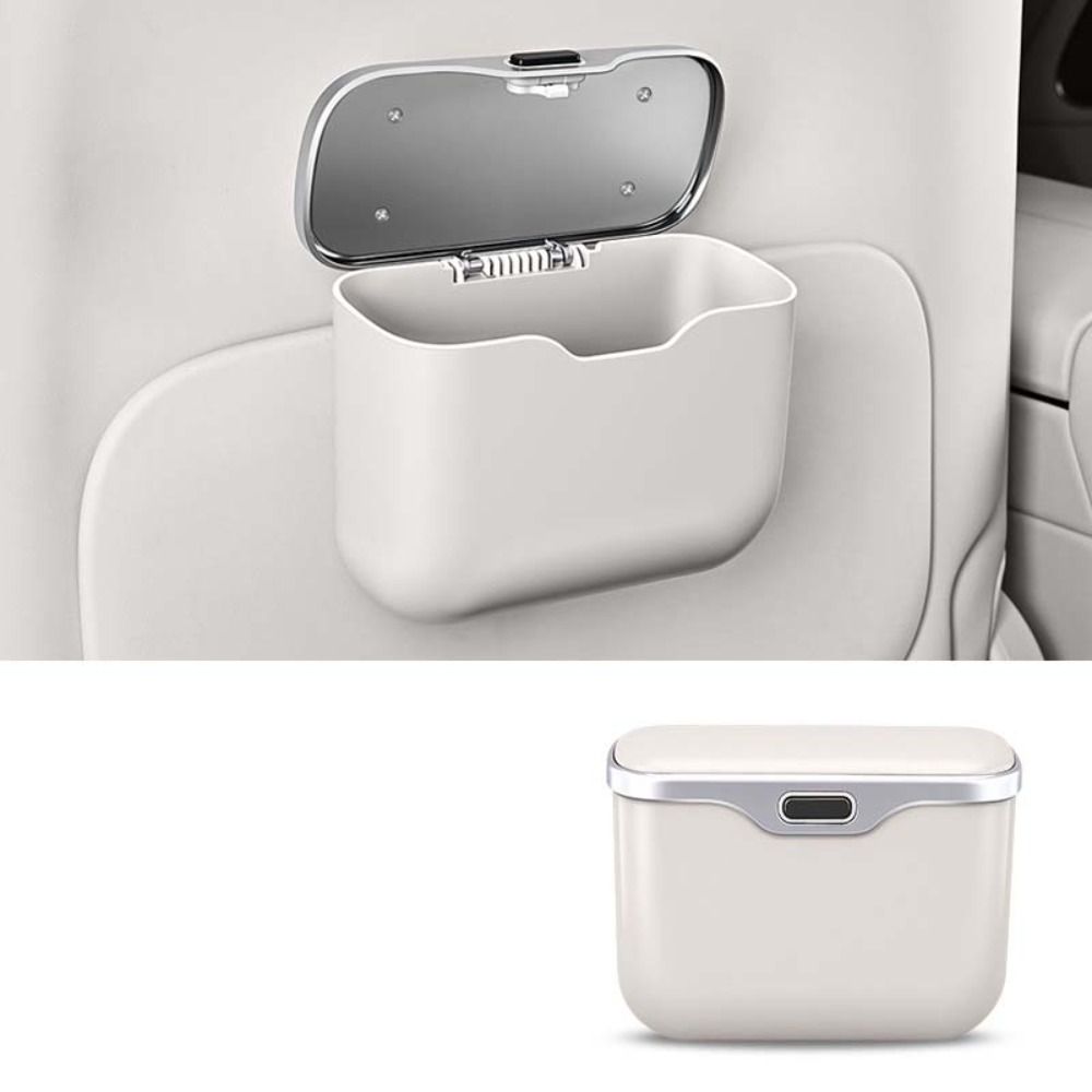 سلة مهملات السيارة متعددة الوظ - مراجعة Waterproof Car Trash Can With Lid وسعره