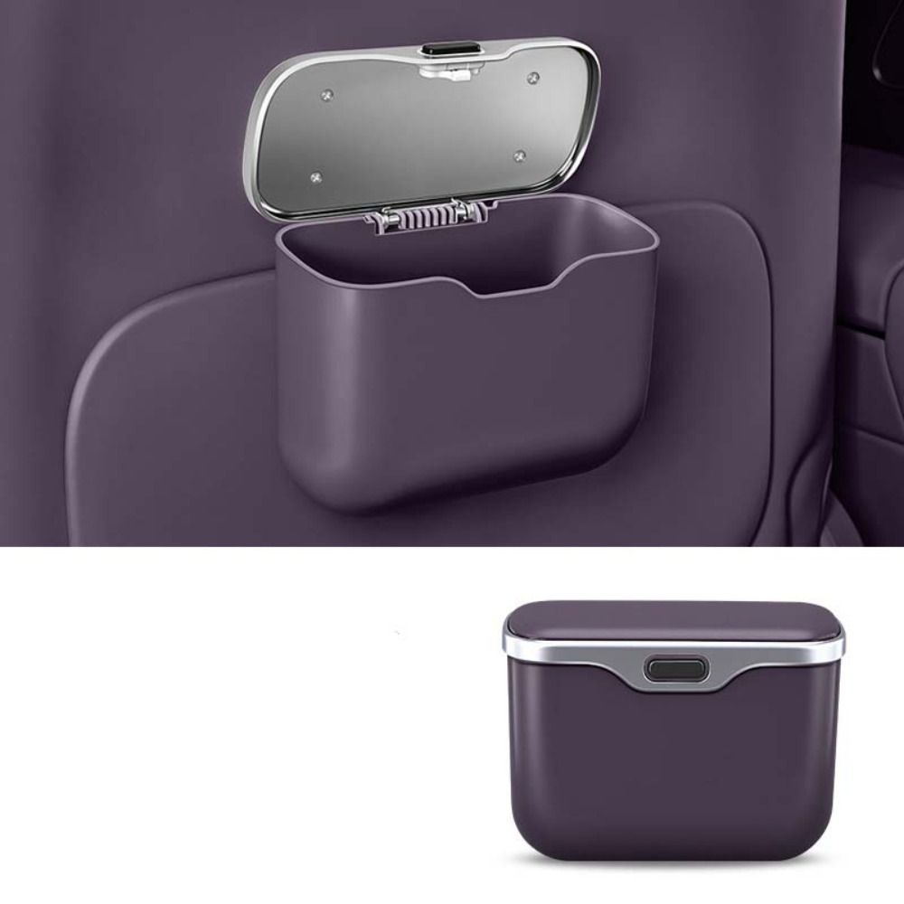 سلة مهملات السيارة متعددة الوظ - مراجعة Waterproof Car Trash Can With Lid وسعره