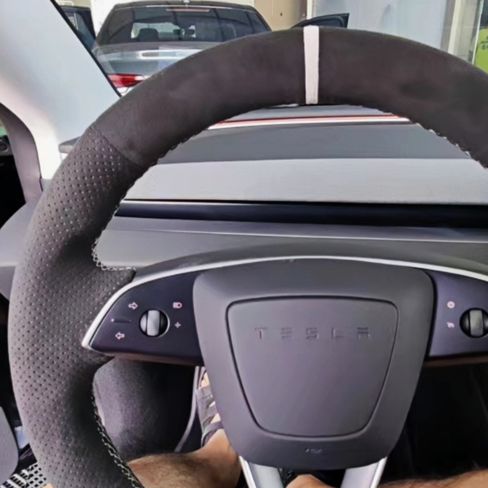 مخصص عجلة توجيه سيارة غطاء الم - مراجعة Car Steering Wheel Cover Anti Slip Breathable وسعره