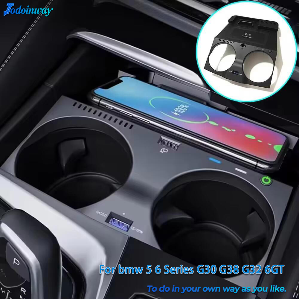 حامل هاتف للسيارة مع شاحن لاسل - مراجعة Wireless Car Charger Mount Fast Charging وسعره