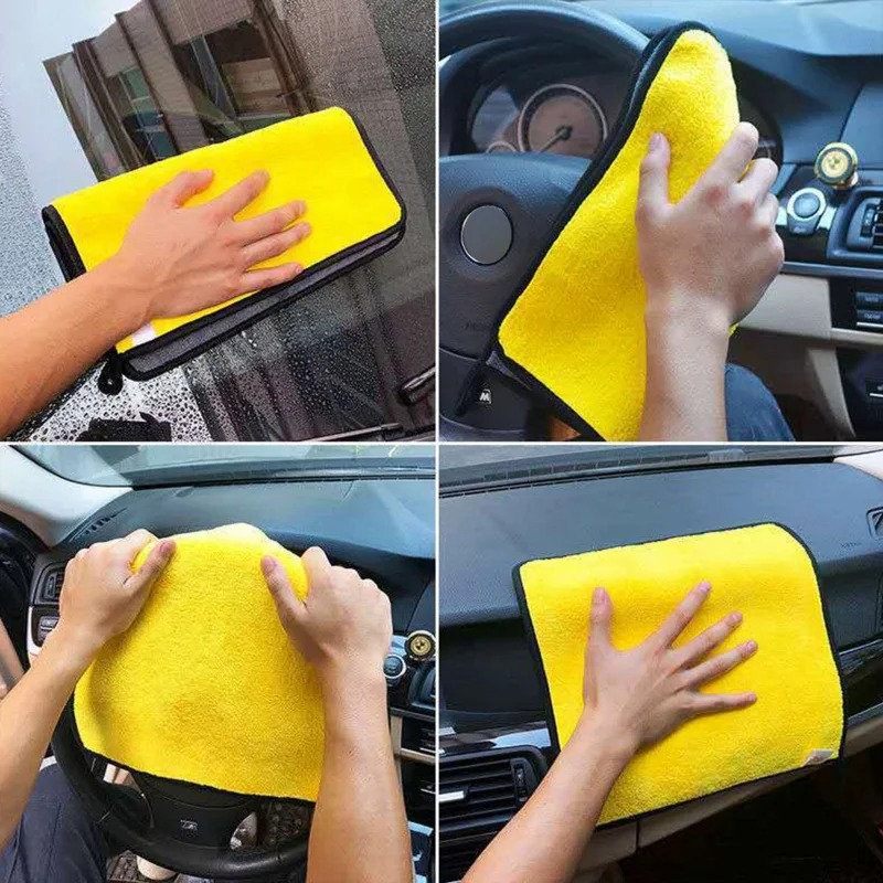 مناشف تنظيف السيارات من الأليا - مراجعة Microfiber Car Drying Towel Super Absorbent وسعره