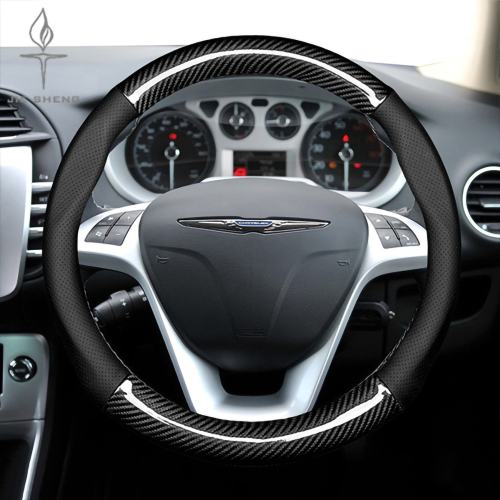 غطاء عجلة قيادة السيارة لكرايس - مراجعة Car Steering Wheel Cover Anti Slip Breathable وسعره