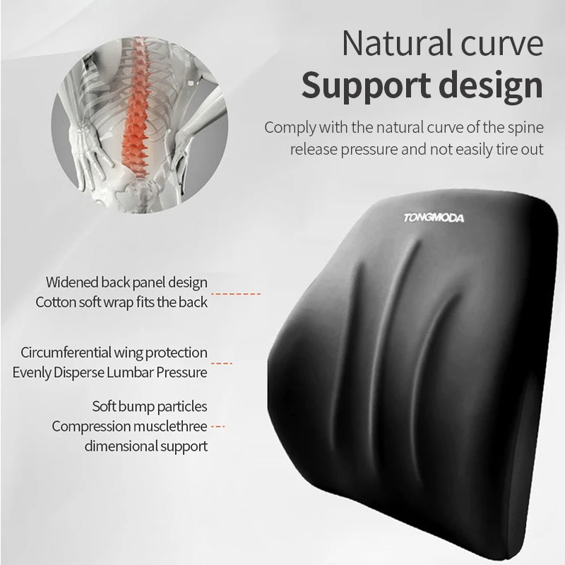 رغوة الذاكرة سيارة الرقبة وساد - مراجعة Memory Foam Car Neck Pillow Lumbar Support وسعره