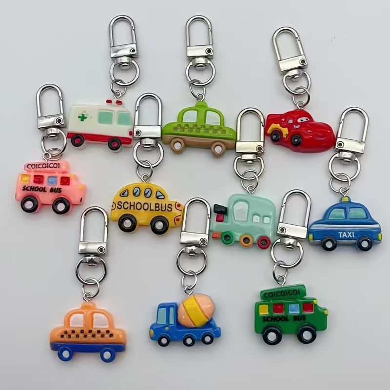 10 قطع من سلسلة مفاتيح السيارة - مراجعة Car Accessories وسعره