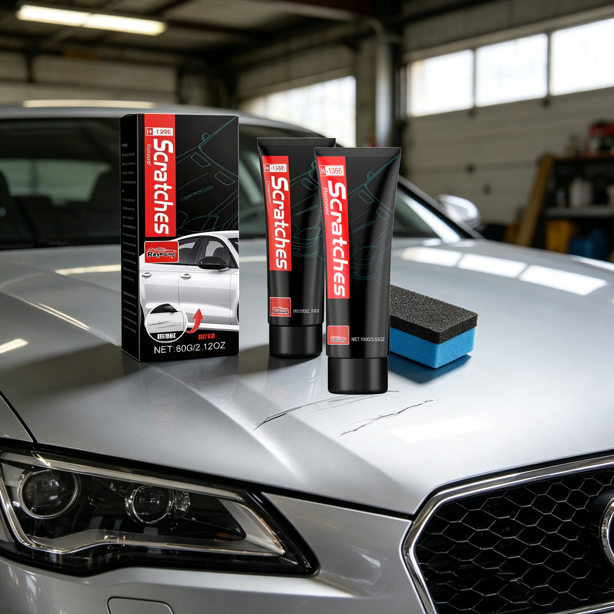 معجون إزالة خدوش السيارات، يزي - مراجعة Car Scratch Repair Polishing Wax Paste وسعره
