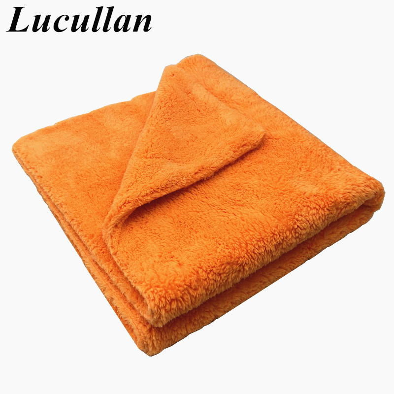 Lucullan 40x40 سنتيمتر البرتقا - مراجعة Microfiber Car Drying Towel Super Absorbent وسعره